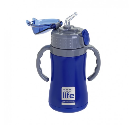 ΜΕΤΑΛΛΙΚΟ ΘΕΡΜΟΣ ΠΑΙΔΙΚΟ 300ml- NAVY BLUE