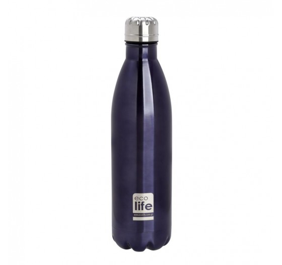 ΜΕΤΑΛΛΙΚΟ ΜΠΟΥΚΑΛΙ ΘΕΡΜΟΣ - ΜΩΒ - 750ml