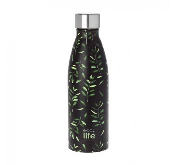 ΜΕΤΑΛΛΙΚΟ ΜΠΟΥΚΑΛΙ ΘΕΡΜΟΣ 500ml - OLIVE