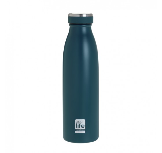 ΜΕΤΑΛΛΙΚΟ ΜΠΟΥΚΑΛΙ THERMOS 500ML- BLUE SLIM