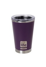 COFFEE THERMOS DARK PURPLE 370ML