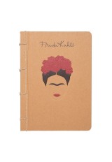 ΤΕΤΡΑΔΙΟ ΔΕΤΟ ECO VINTAGE A5 / 15 x 21cm ΜΕ ΤΕΛΙΤΣΕΣ FRIDA KAHLO